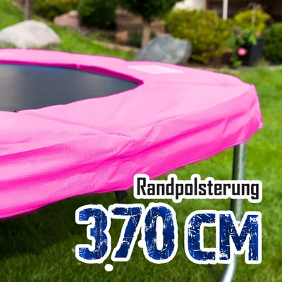 Produktbild von Trampolin-King Randabdeckung für 370cm Trampolin Pink MS-16507