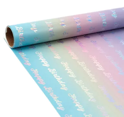 Productafbeelding van Feestelijk Verjaardags Inpakpapier voor Cadeaus