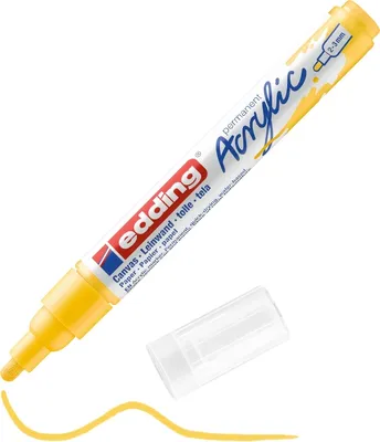 Produktbild von Edding - Acrylmarker EDDing E -5100 m Verkehr gelb | 1 Stück | 10 Stück