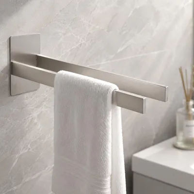 Image de Porte-serviettes adhésif, sans perçage