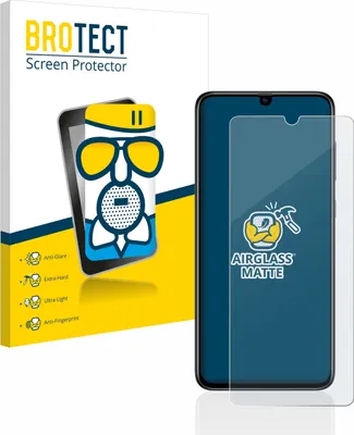 Produktbild von BROTECT Entspiegelungs Schutzglas für Samsung Galaxy A70 Schutzfolie Panzer Folie Glas Display Schutz matt