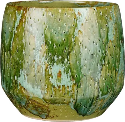 Produktbild von Mica Decorations Blumentopf Harris - 32x32x29 cm - Keramik - Grün