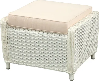 Produktbild von Inko Lounge-Hocker Leona Rattanoptik Sitzhocker Fußhocker 3 Farben zur Wahl