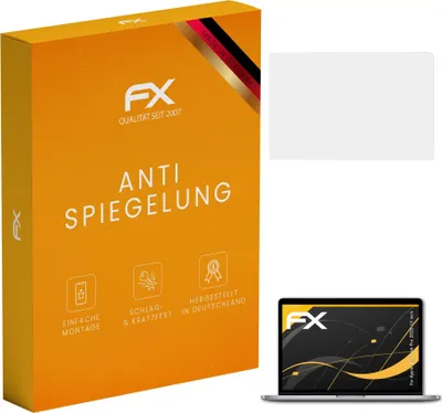 Produktbild von atFoliX 4061186255345, Laptop Bildschirmschutz, Transparent, Apple, MacBook Pro 2020 13", Anti-Glare Bildschirmschutz, Kratzresistent