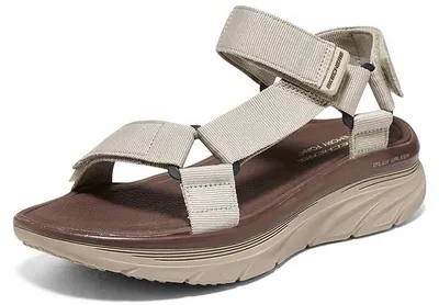 Produktbild von Skechers D'lux Walker Herren Sandalen Memory Foam Verstellbare Klettbänder 43 EU