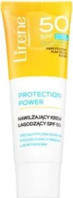 Produktbild von Lirene Protection Power Moisturizing Cream Bräunungscreme für Gesicht 50 ml