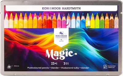 Produktbild von Koh-i-noor-farbiger Bleistift Koh-i-noor Magie +1 Mixer Asorti | Kann ein 24 Stück
