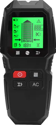 Obrázok produktu pre Ručný nástenný skener s LCD displejom Multifunkčný vysoko presný detektor kolíkov 5 v 1 na kovové drôty