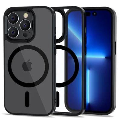 Produktbild von Tech-Protect Magmat Magsafe Iphone 14 Pro Schwarz/Klar