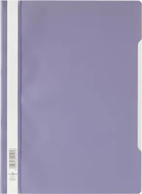 Produktbild von DURABLE Sichthefter mit transparentem Vorderdeckel lila DIN A4
