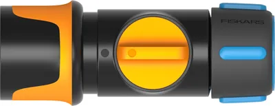 Produktbild von Fiskars Schlauchanschluss On/Off 13-15 mm (1/2-5/8”), Schlauchanschluss, 1/2", Schwarz, Blau, Orange