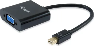 Productafbeelding van Equip 133432, Mini DisplayPort naar VGA adapter, 1920x1080 / 60Hz, zwart, 0,15 meter