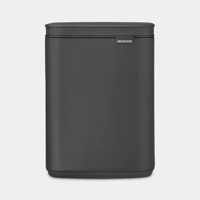 Image de Poubelle Bo - 4 L, gris foncé minéral