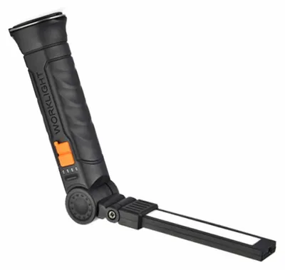 Produktbild von LED-Arbeitsleuchte – wiederaufladbare, um 360 Grad drehbare Handtaschenlampe mit Magnetfuß