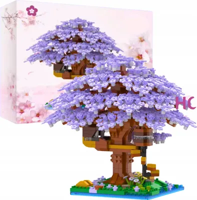 Image de Jeu de cubes de construction Sakura Fleurs de cerisier 1097 pcs.