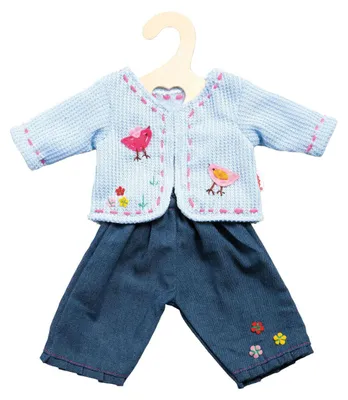 Produktbild von Puppen-Jacke m.Jeans 28-35 cm, 1 Stück