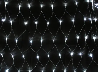 Obrázek produktu pro LEX 240 LED světelná síť 3x3 m studená bílá, průhledný kabel LK016I