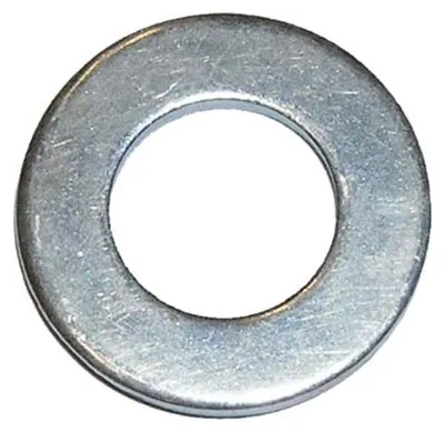 Produktbild von Dresselhaus 4001796017513, Unterlegscheibe, Galvanisiertes Stahl, Zink, Rund, 1,6 mm, 6,4 mm