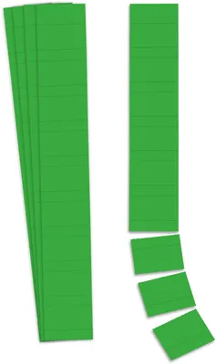 Produktbild von Einsteckkarten Planrecord 50x32mm,grün