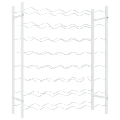 Immagine prodotto di Portabottiglie per 48 bottiglie in metallo bianco