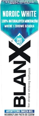 Produktbild von BLANX Nordic White Zahnaufhellungs-Zahnpasta - 100 % natürlicher Gletscherkomplex, 75 ml