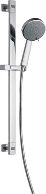 Produktbild von Glijstangset 73 cm mit Handdouche 5 Strahlarten, 150 cm Schlauch, Chrom