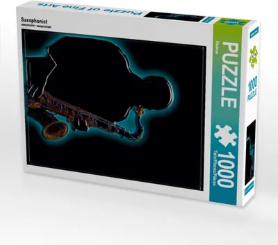 Produktbild von Calvendo Saxophonist 1000 Teile Puzzle hoch 480x640mm, CALVENDO; 7459120