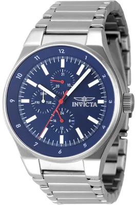Immagine prodotto di Invicta Racing 47548 Orologio da Uomo - Movimento al Quarzo - Acciaio Inossidabile con Quadrante Blu - 44 mm