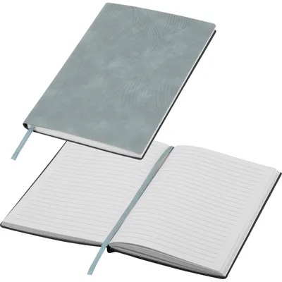 Produktbild von Notizbuch / flexibel / DIN A5 / 200 linierte Seiten / Farbe: hellblau