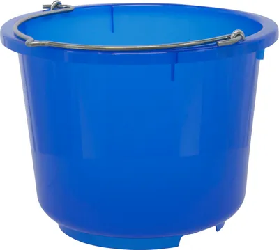 Immagine prodotto di Kerbl Stall und Baueimer, Kunststoff blau transparent 12 Liter, 33cm Durchmesser