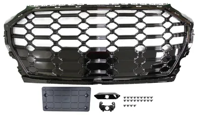 Produktbild von Wabengrill schwarz glänzend für Audi Q5 FY Facelift 2021–2023