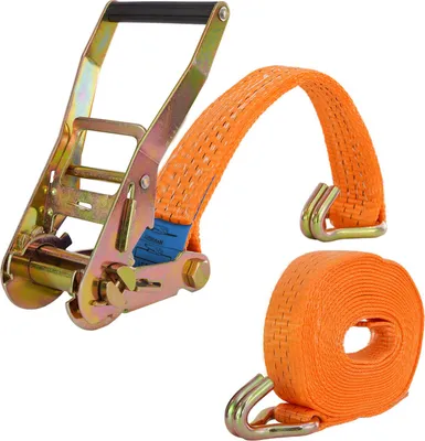 Produktbild von Spanngurt mit Ratsche Zurrgurt 6m 3000kg 3to 2-tlg. / GS orange