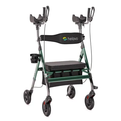 Produktbild von Helavo Extra breiter Schwerlastrollator Arthritis-Rollator mit Armauflagen