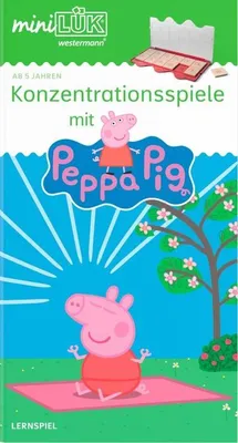 Immagine prodotto di miniLÜK. Kindergarten/Vorschule Konzentrationsspiele mit Peppa Pig