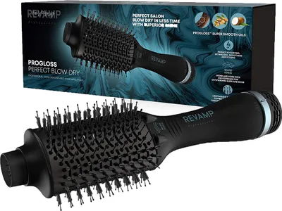 Obrázok produktu pre REVAMP Progloss Perfect Blow Dry Volume & Shine DR Styling kefa - 2000 čierna
