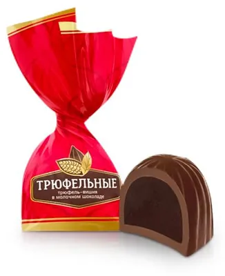 Produktbild von Schokokonfekt - Trüffel, mit Trüffel- und Kirschgeschmack, Nevskij Konditer, 300 g