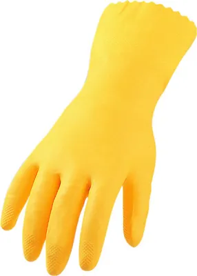 Produktbild von ASATEX Haushaltshandschuh,Gr.7, gelb 12 Stk