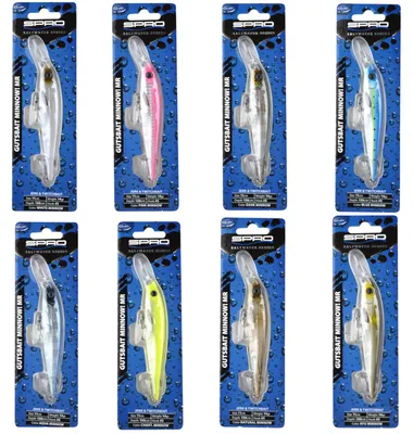 Produktbild von Spro Gutsbait Minnow 11cm 14g MR - Wobbler, Farbe:Pink Minnow