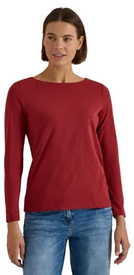 Produktbild von Cecil Damen Langarm Shirt mit U-Boot-Ausschnitt