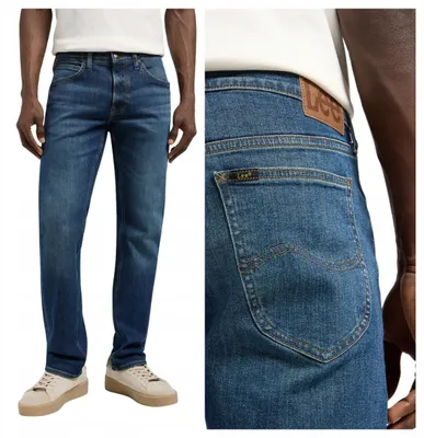 Immagine prodotto di Lee | Jeans da uomo, modello Daren, colore blu, vestibilità dritta, taglia W33 L34