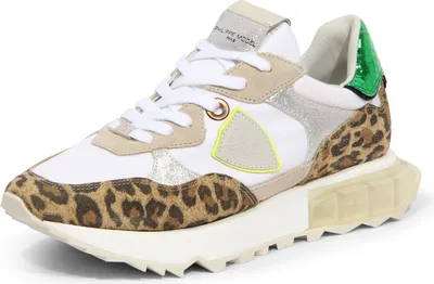 Produktbild von I0124 sneaker donna PHILIPPE MODEL LA RUE Frau Vintage-Effekt Schuhe