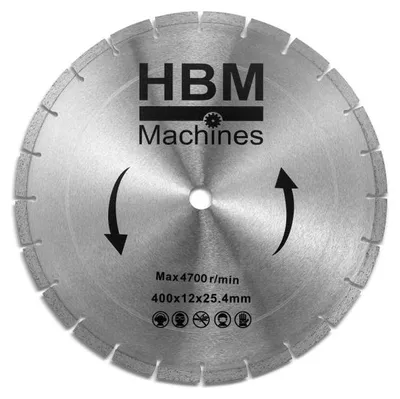Produktbild von Professionelle Betonzaag 400 mm, Bandenzaag, Motorschleifermaschine