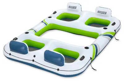 Produktbild von Badeinsel Bestway Wasserlounge Frische Brise 4 Personen Sommerinsel Netzliege mit Netzboden