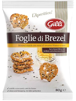 Produktbild von Gilli Foglie di Brezel Sesam 80g