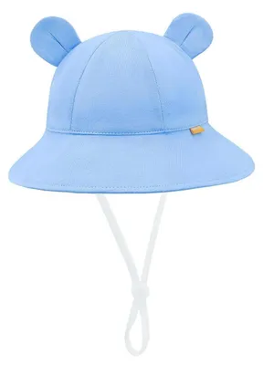 Produktbild von Baby Sonnenhut Mädchen Jungen UV Schutz 50 Bärenohr Kleinkind Blau-Violett 12-24 Monate
