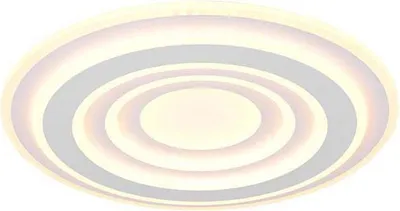 Immagine prodotto di LED, plafoniera, metallo, bianco, telecomando, dimmerabile, H 5,5 cm