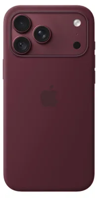 Image de Apple Coque en silicone avec MagSafe pour iPhone 18 Pro Max - Bordeaux