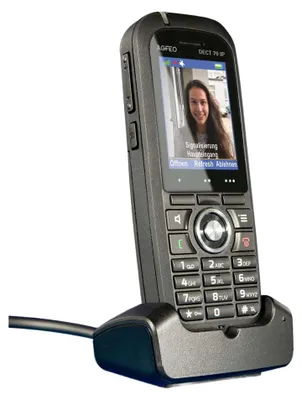 Productafbeelding van Agfeo 6101576 AGFEO Telefon DECT70 IP schwarz