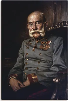 Produktbild von ARTland Leinwandbild Franz Joseph I., 1915 Größe: 20x30 cm