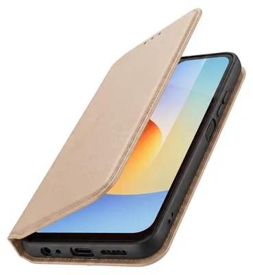 Image de Étui pour Xiaomi Redmi A7 Pro, portefeuille avec support vidéo, couleur or